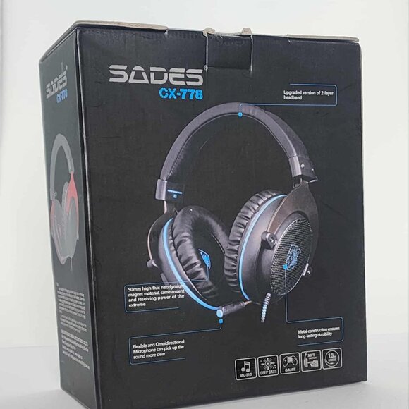 Sades CX-778 Gaming Headset New in original box - Picture 2 of 3
